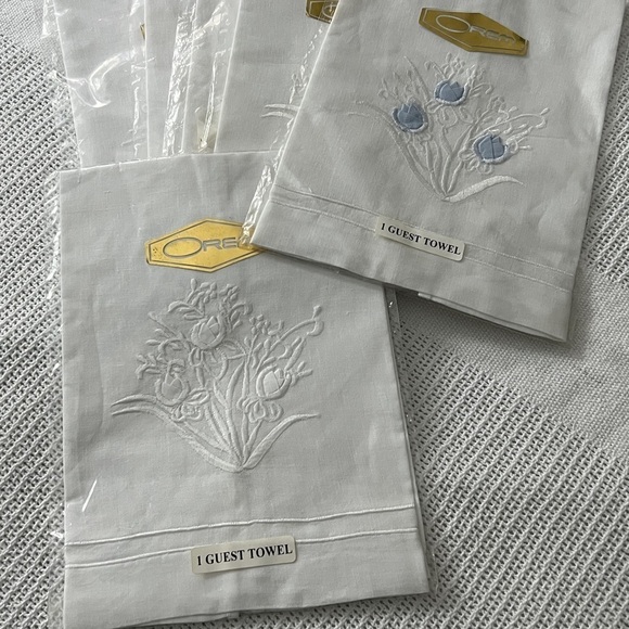 Orem 6 new cotton towels-napkins, and one for free - Picture 3 of 5